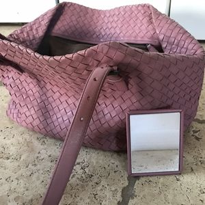 Bottega Veneta Lambskin Intrecciato Nappa Tote Bag